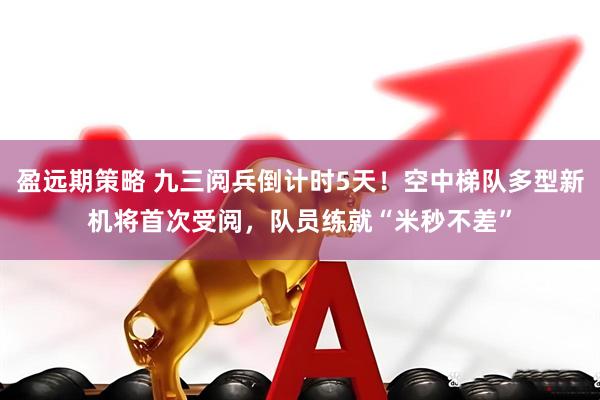 盈远期策略 九三阅兵倒计时5天！空中梯队多型新机将首次受阅，队员练就“米秒不差”