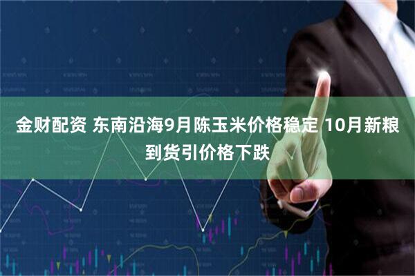 金财配资 东南沿海9月陈玉米价格稳定 10月新粮到货引价格下跌